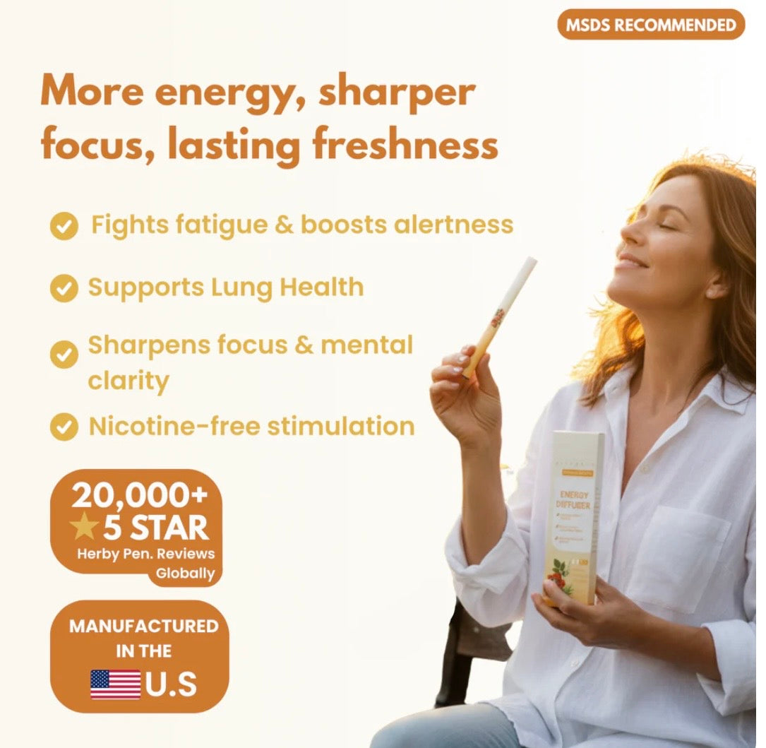 Aero Energy™ — Focus & Energy Inhaler