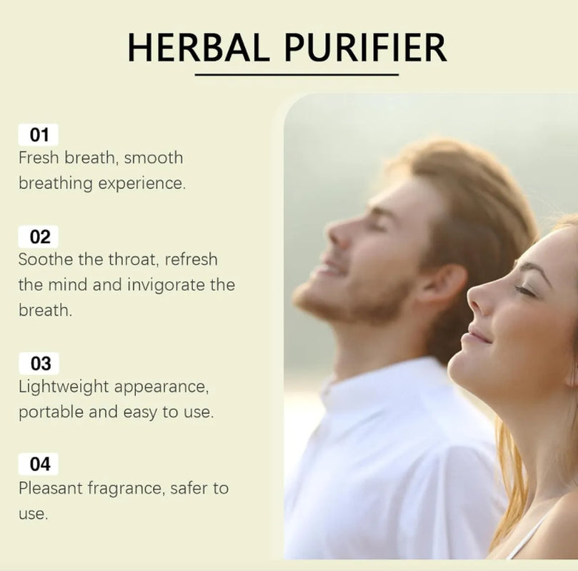 Aero herbal inhaler – eucalyptus and menthol lung cleanse